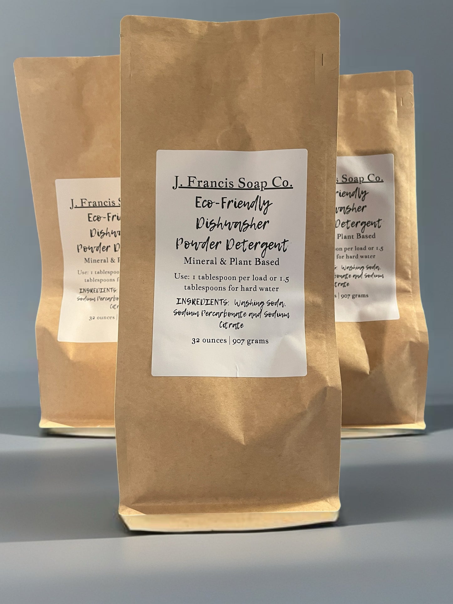 Dishwasher Powder Detergent (Eco-Friendly; Mineral & Plant Based)