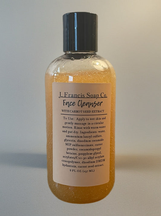 Carrot Seed Extract Face Cleanser & Scrub