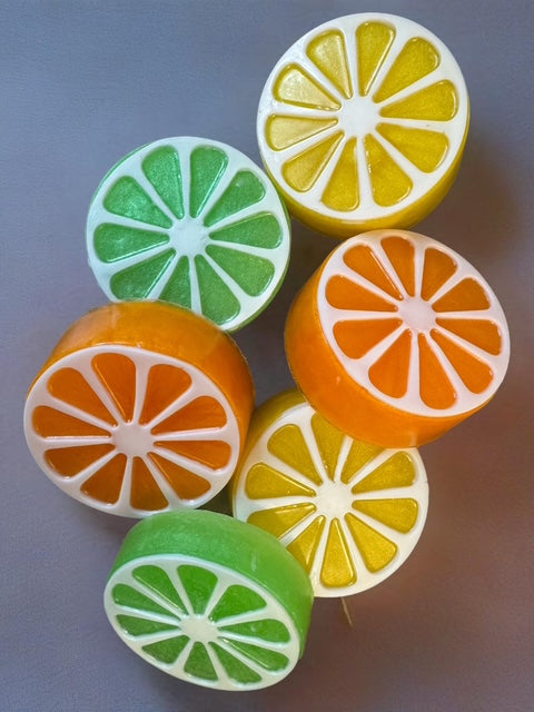 Citrus-Themed Soap Bars