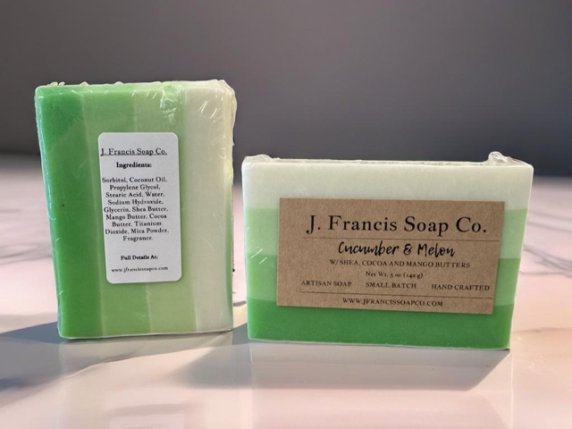 Cucumber Melon Soap Bar