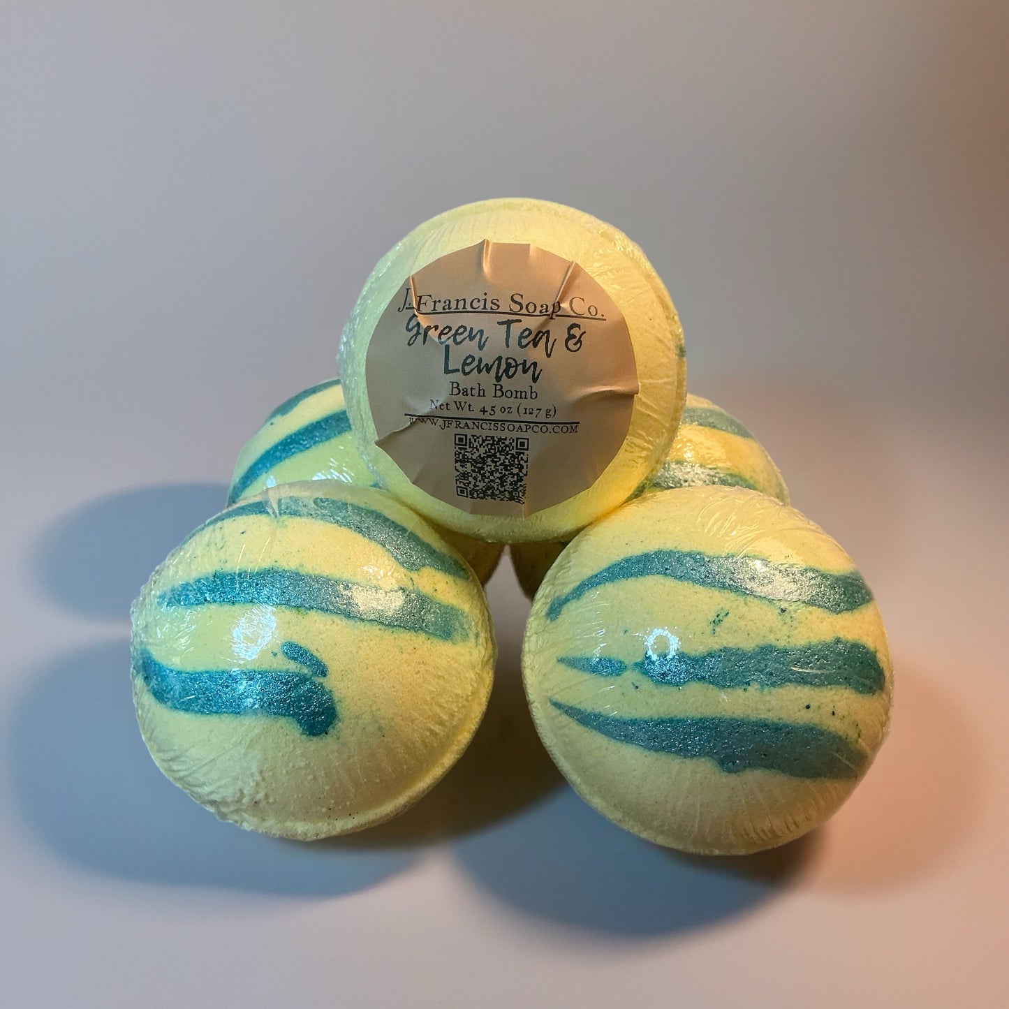 Green Tea & Lemon Bath Bomb