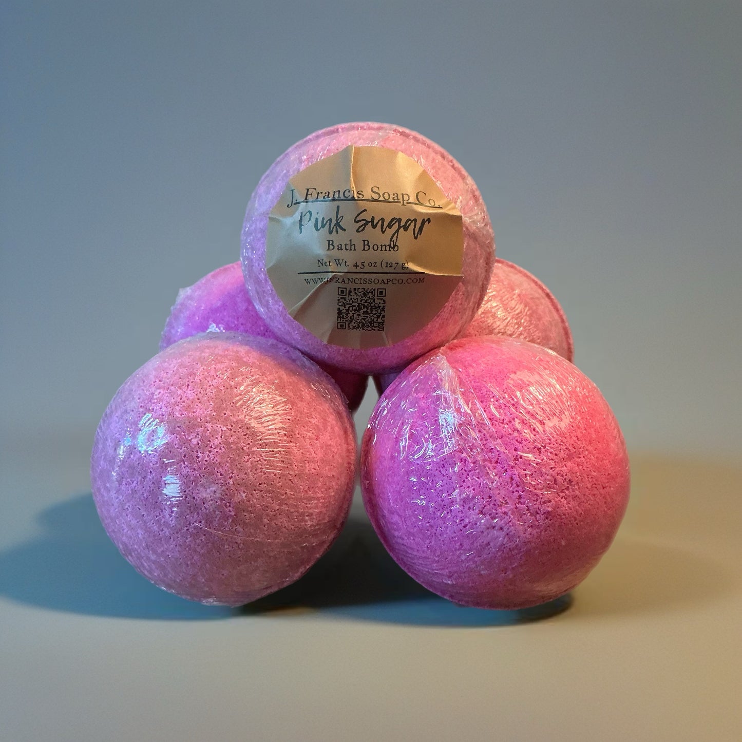 Pink Sugar Bath Bomb