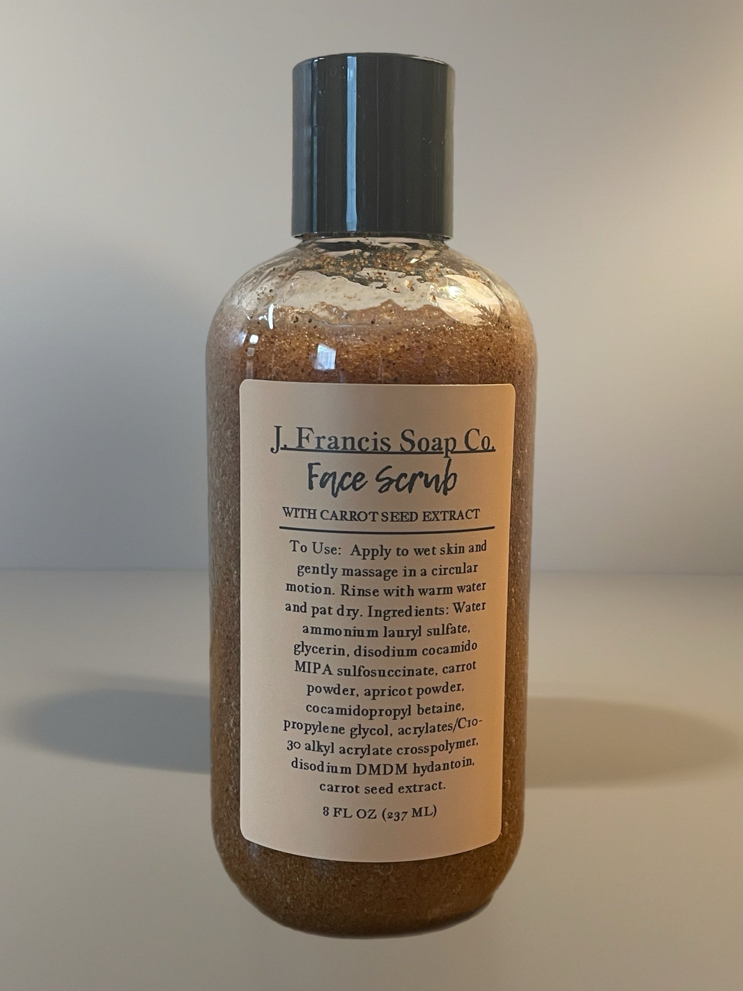 Carrot Seed Extract Face Cleanser & Scrub