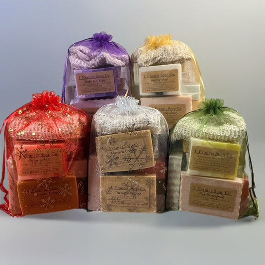 Naughty or Nice - You're Getting Soap Anyway Set - Nearly Two Pounds of Soap!